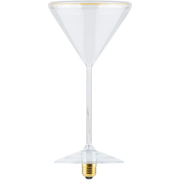 LED Floating MARTINI Klar E27 6W 600lm 2200K