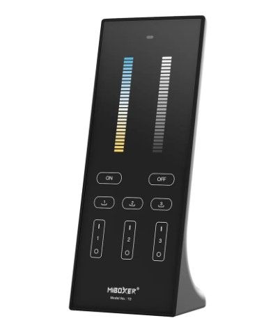 MI-Y2 LED CCT-Standcontroller 2-Kanal Dimmer 3-Zonen 2,4GHz