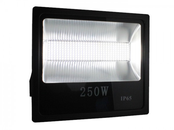 4260238073283 - LED Flutstrahler 250W 120° 110lm w CRI >80 Ra Schwarz IP 65 Outdoor