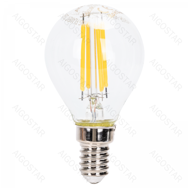 LED Filament Leuchtmittel E14 G45 4W 400lm 2700K Warmweiß dimmbar